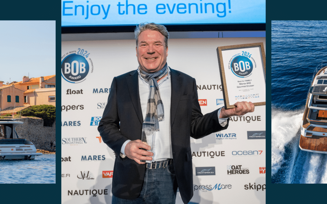 Marex 440 Gourmet Cruiser won Best of Boats Award