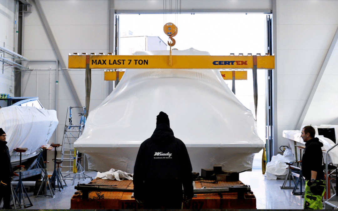 A new production hall for Windy yachts